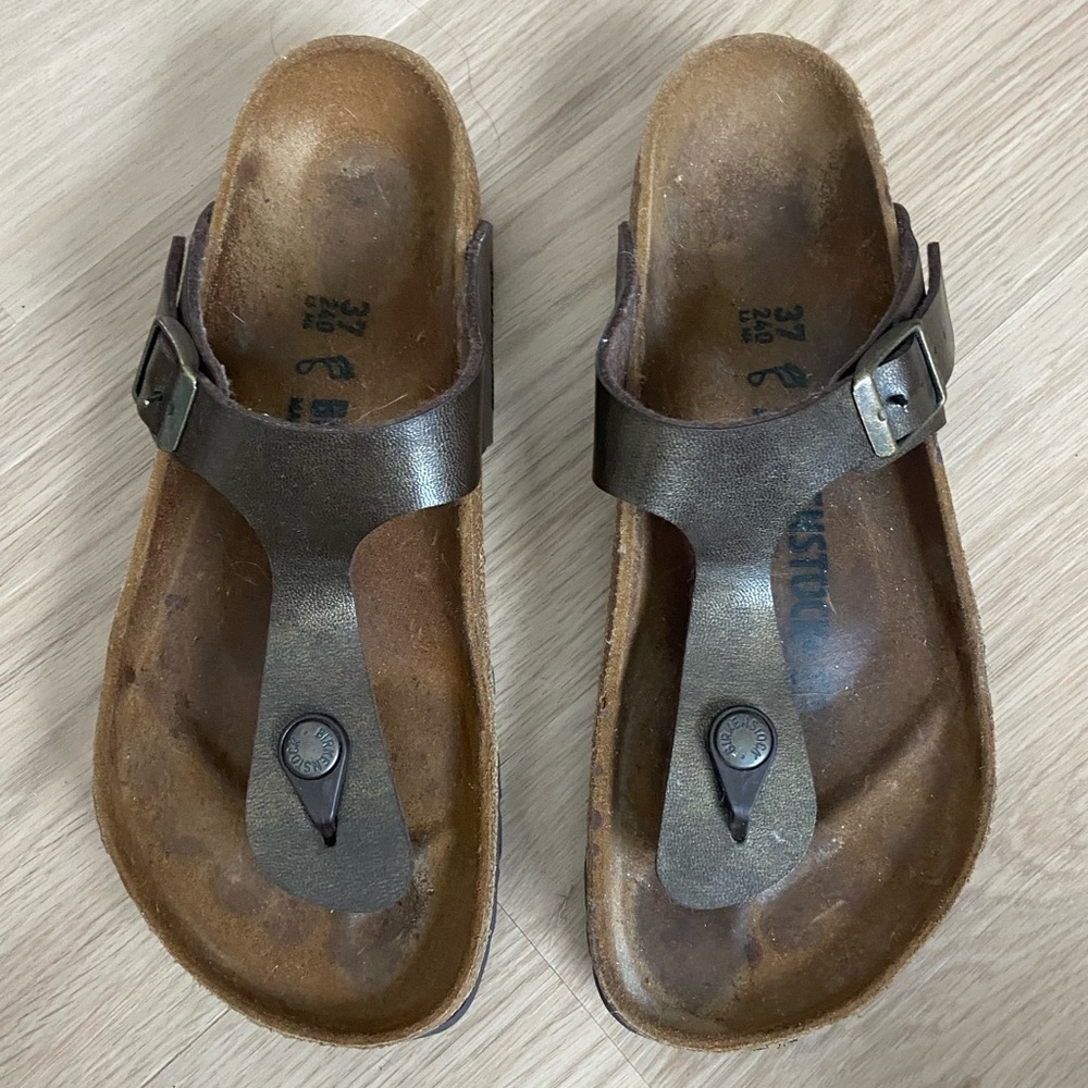 Birkenstock Women's Gizeh Eva Sandals in Copper 37 Regular